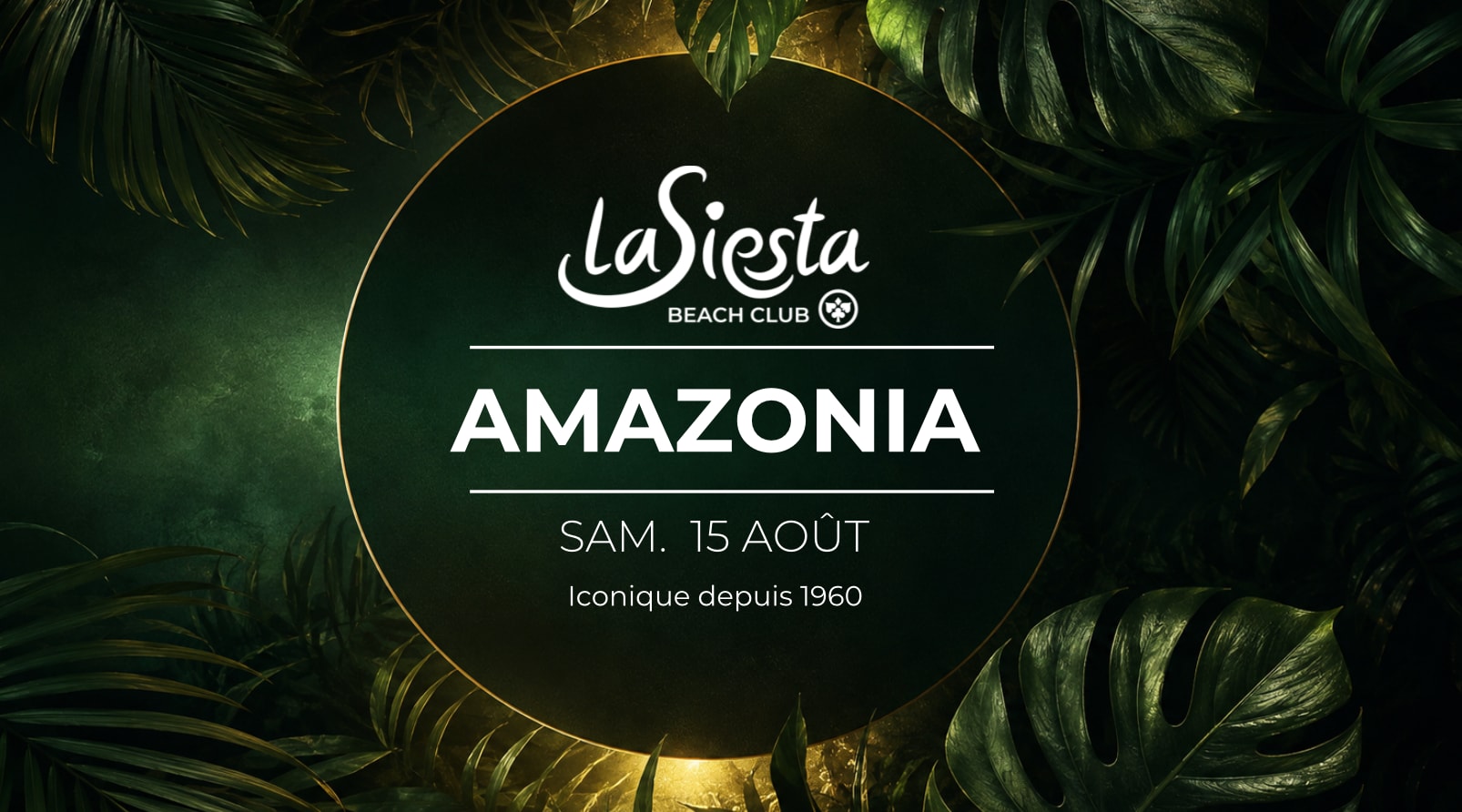 Amazonia - La Siesta Beach Club Cover