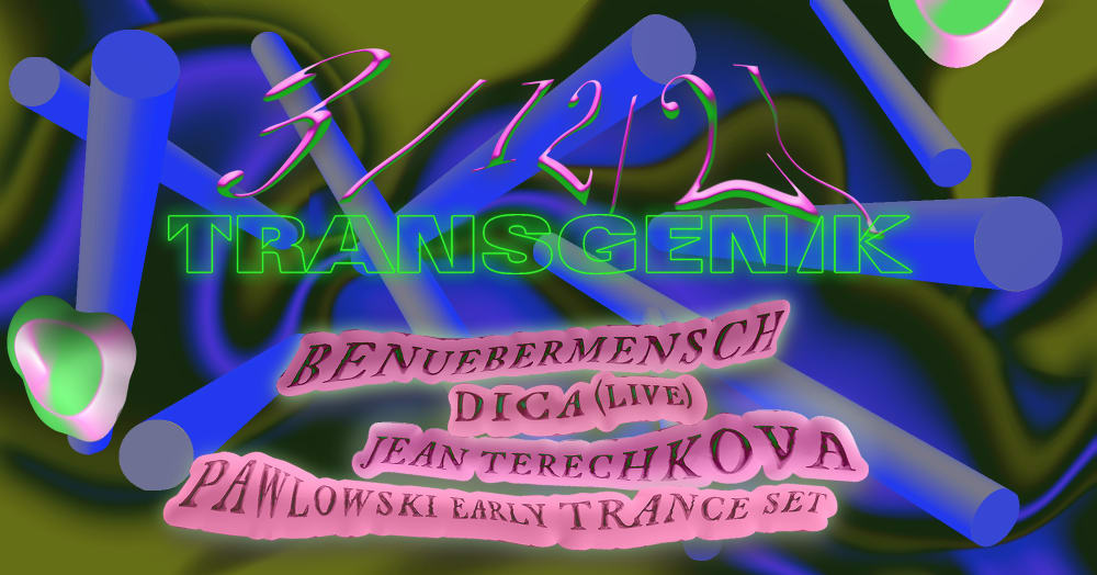 Transgenik Vendredi 3 Décembre Cover