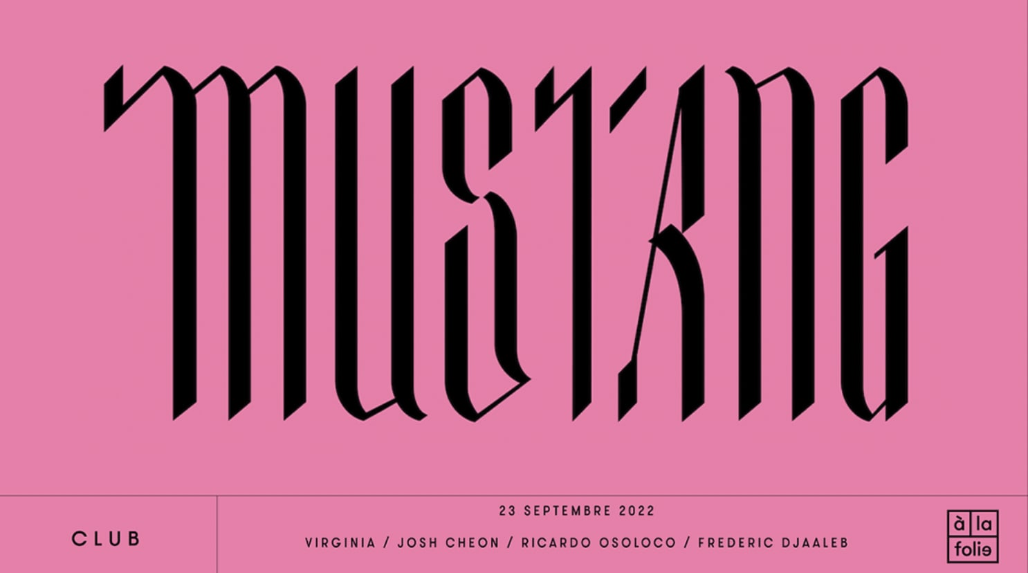 Mustang · 23 Sept · San Francisco, Berlin, Paris Cover
