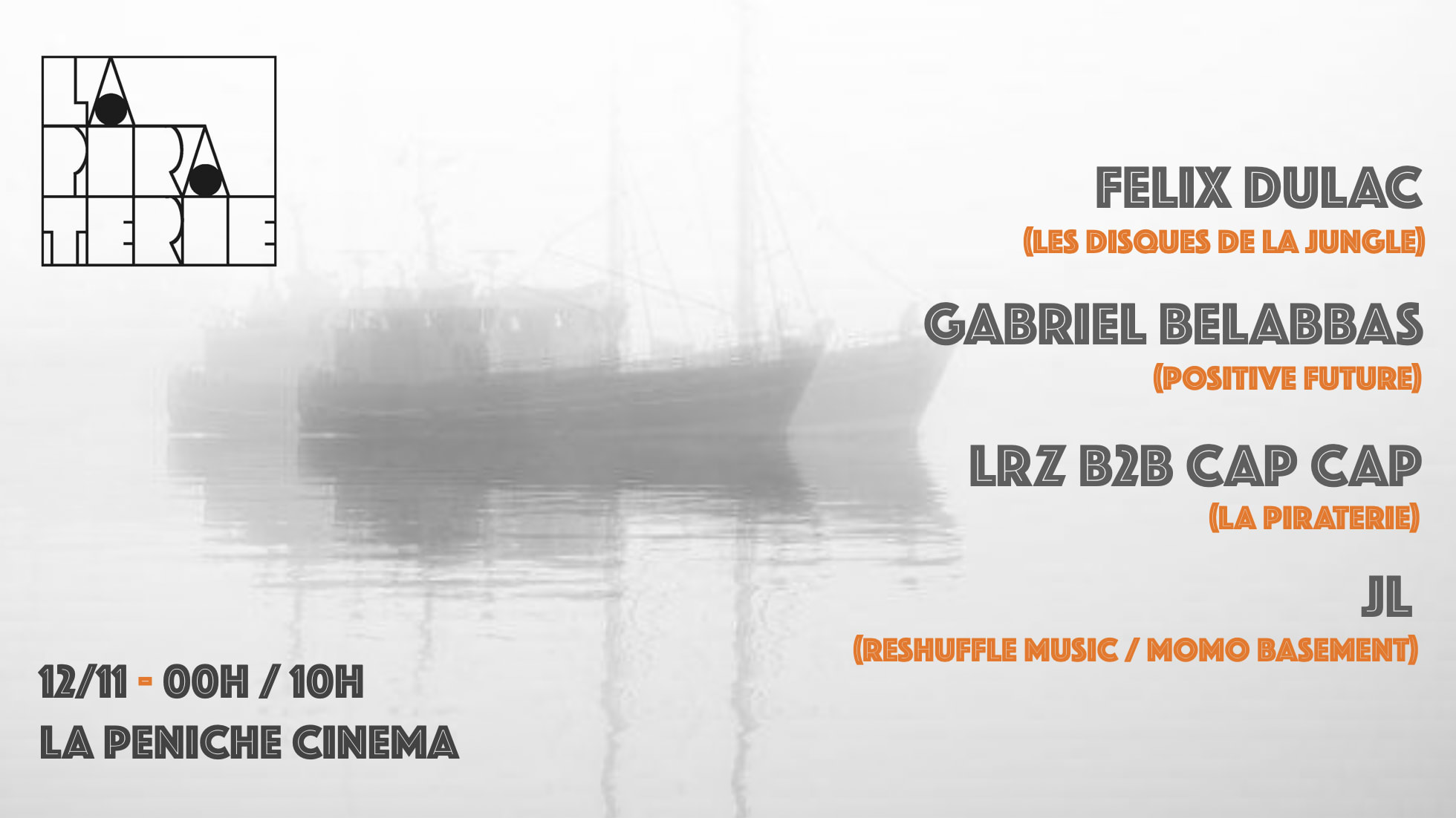 La Piraterie // Felix Dulac - Gabriel Belabbas - Jl - Lrz & Cap Cap Cover