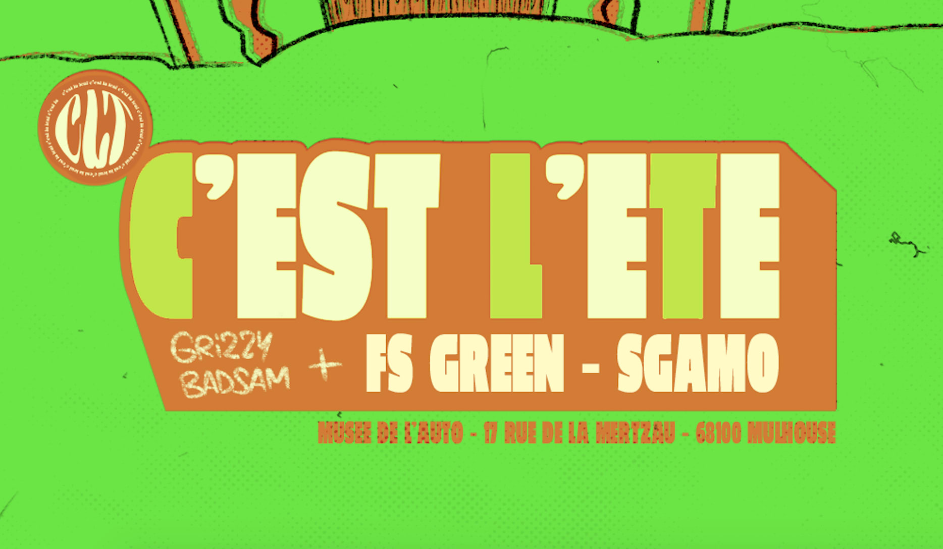 C'est L'été W/ Fs Green & Sgamo (+Grizzy & Badsam) Cover