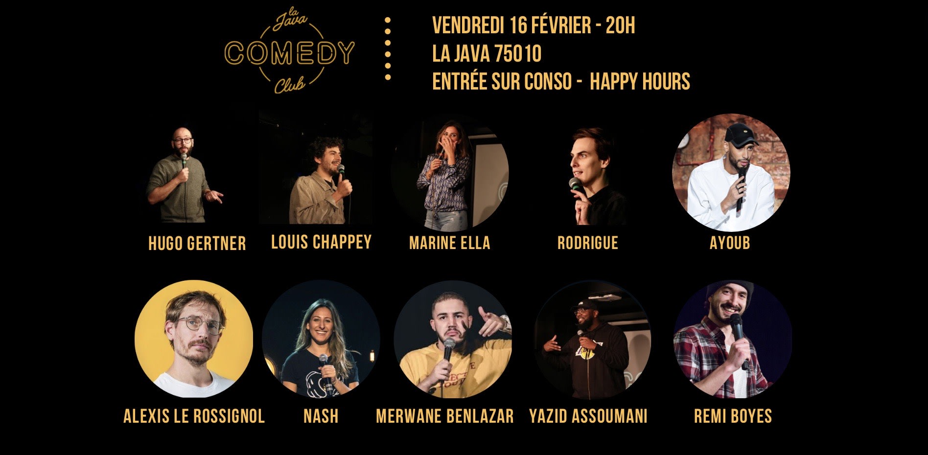 La Java Comedy Club Fête Ses 5 Ans Cover
