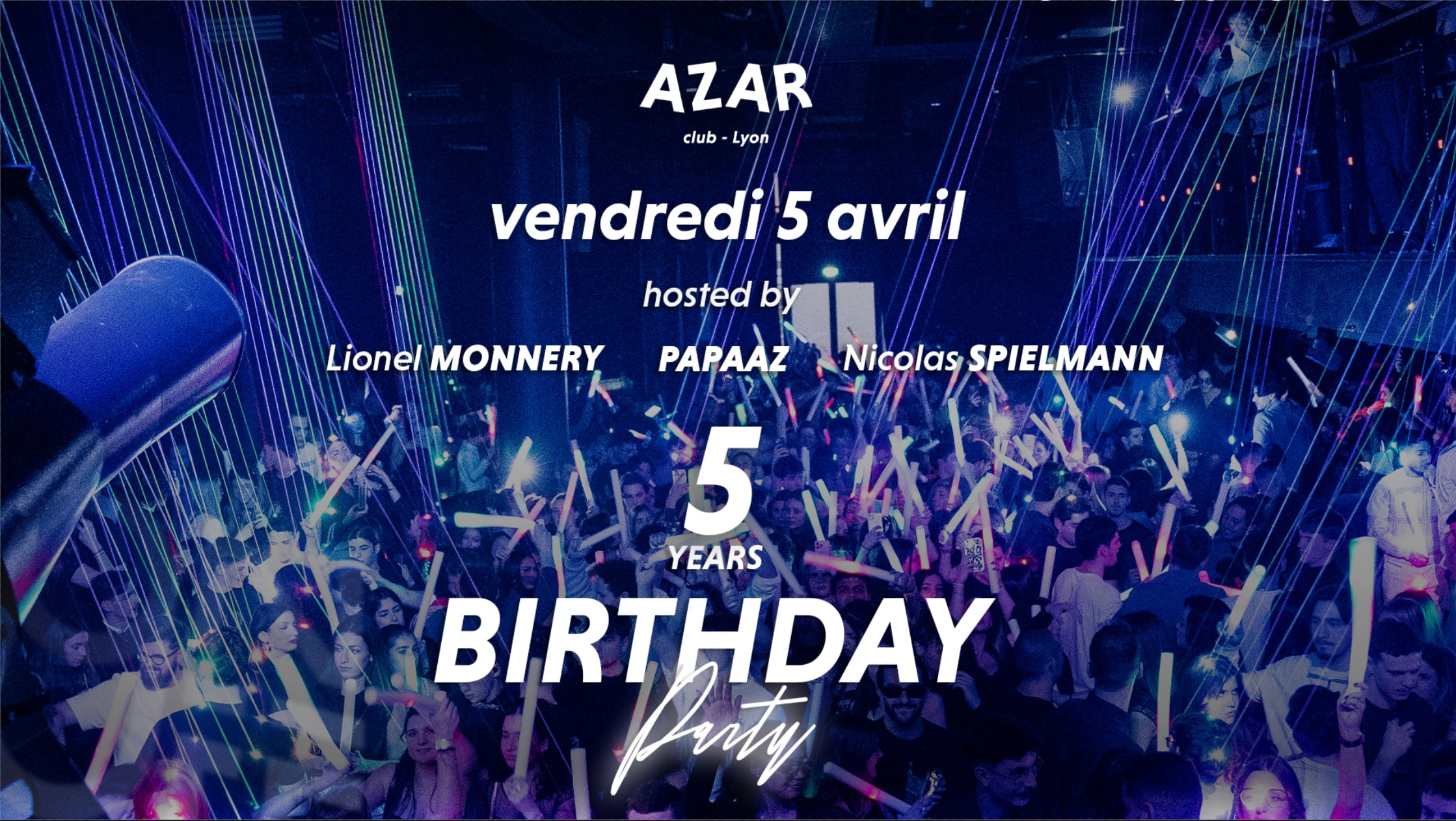 Azar Birthday - 5 Years Cover