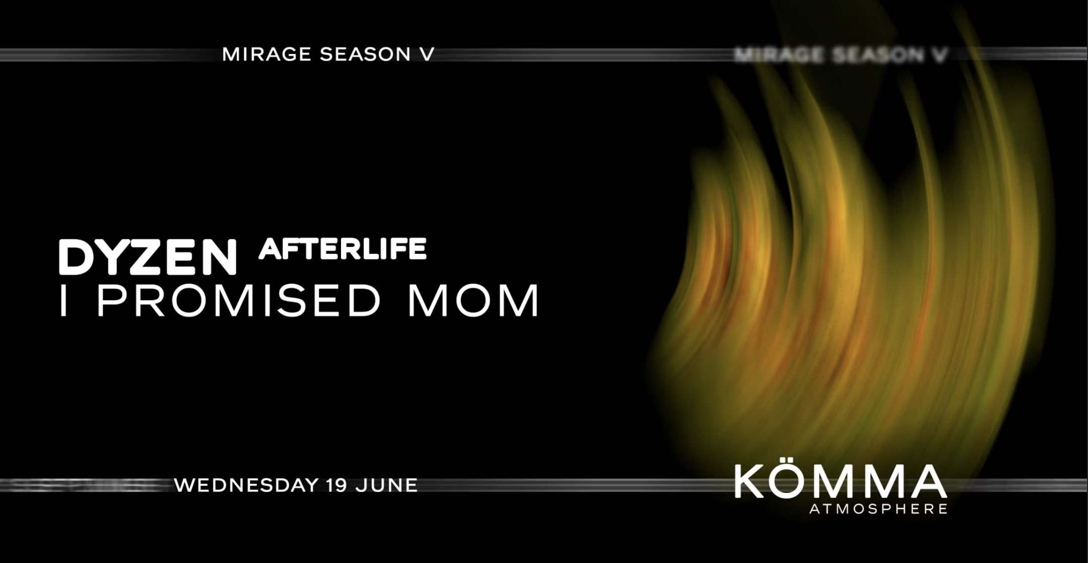 Kömma : Dyzen (Afterlife), I Promised Mom Cover