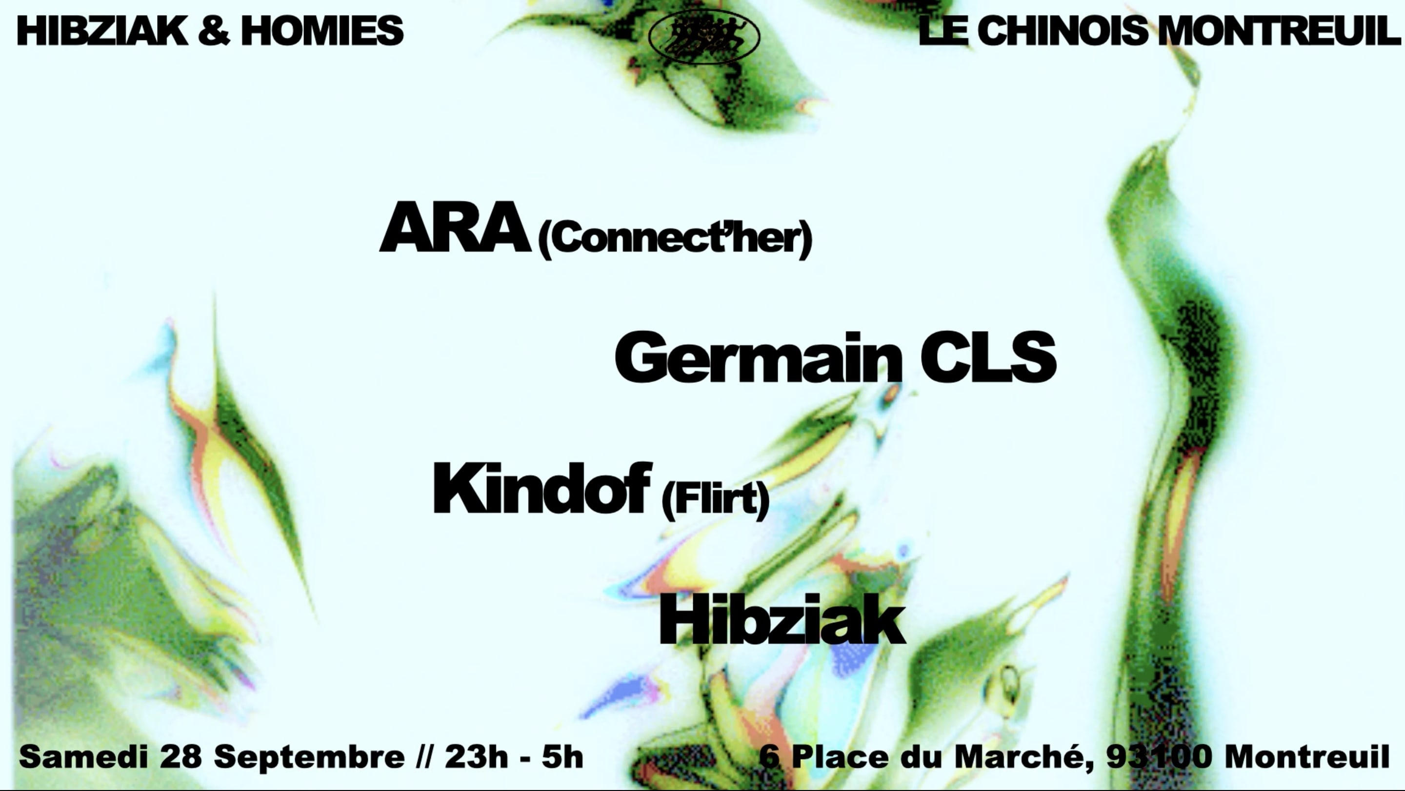 Hibziak & Homies : Ara, Germain Cls, Kindof, Hibziak Cover