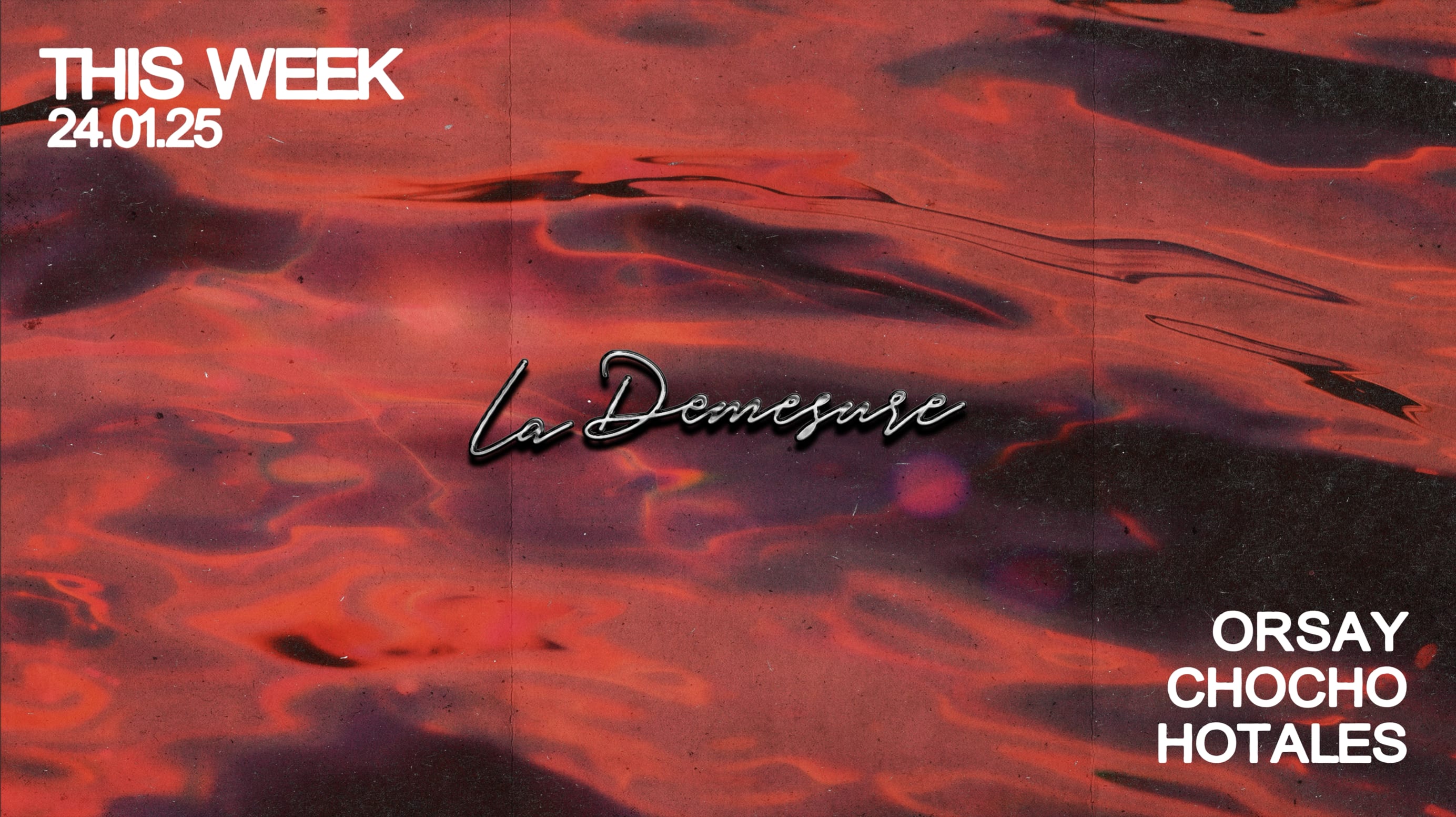 La Démesure X Orsay X Chocho X Hotales Cover