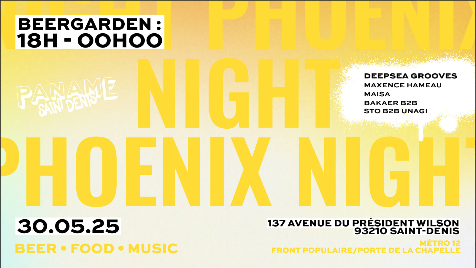 (Open Air) Paname Saint-Denis - Deepsea Grooves Cover