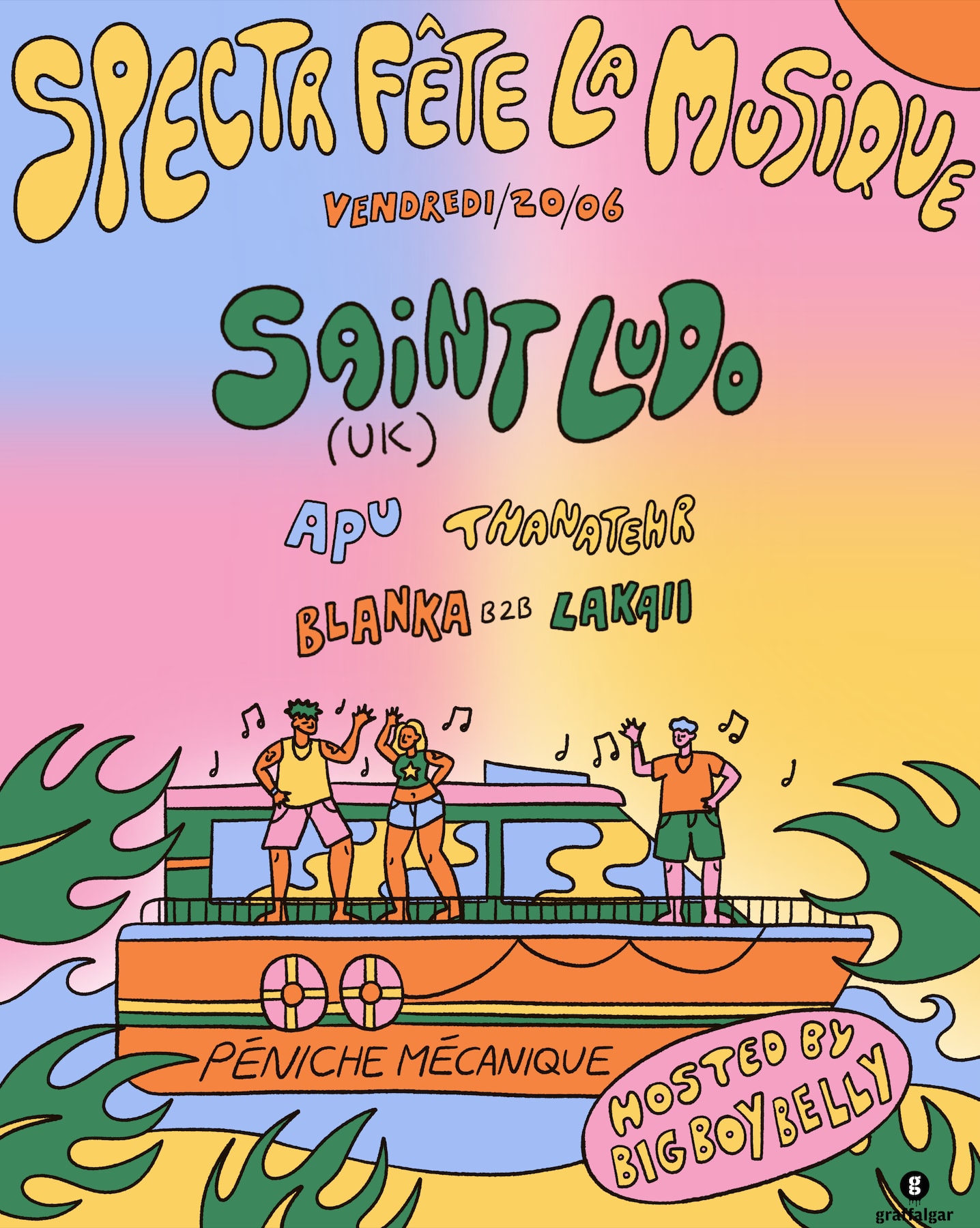 Spectr Fête La Musique -Day 1 W/ Saint Ludo (Uk), Apu & More Cover