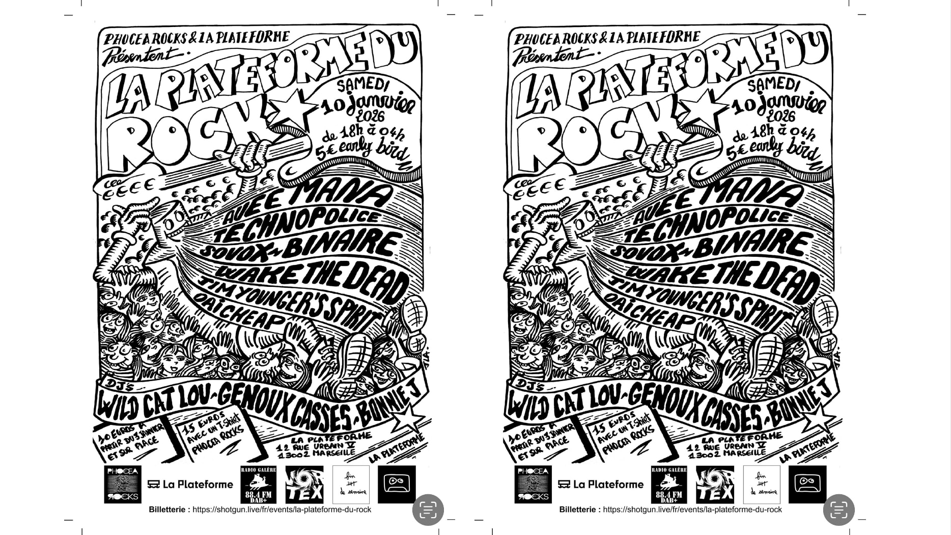 La Plateforme Du Rock Cover