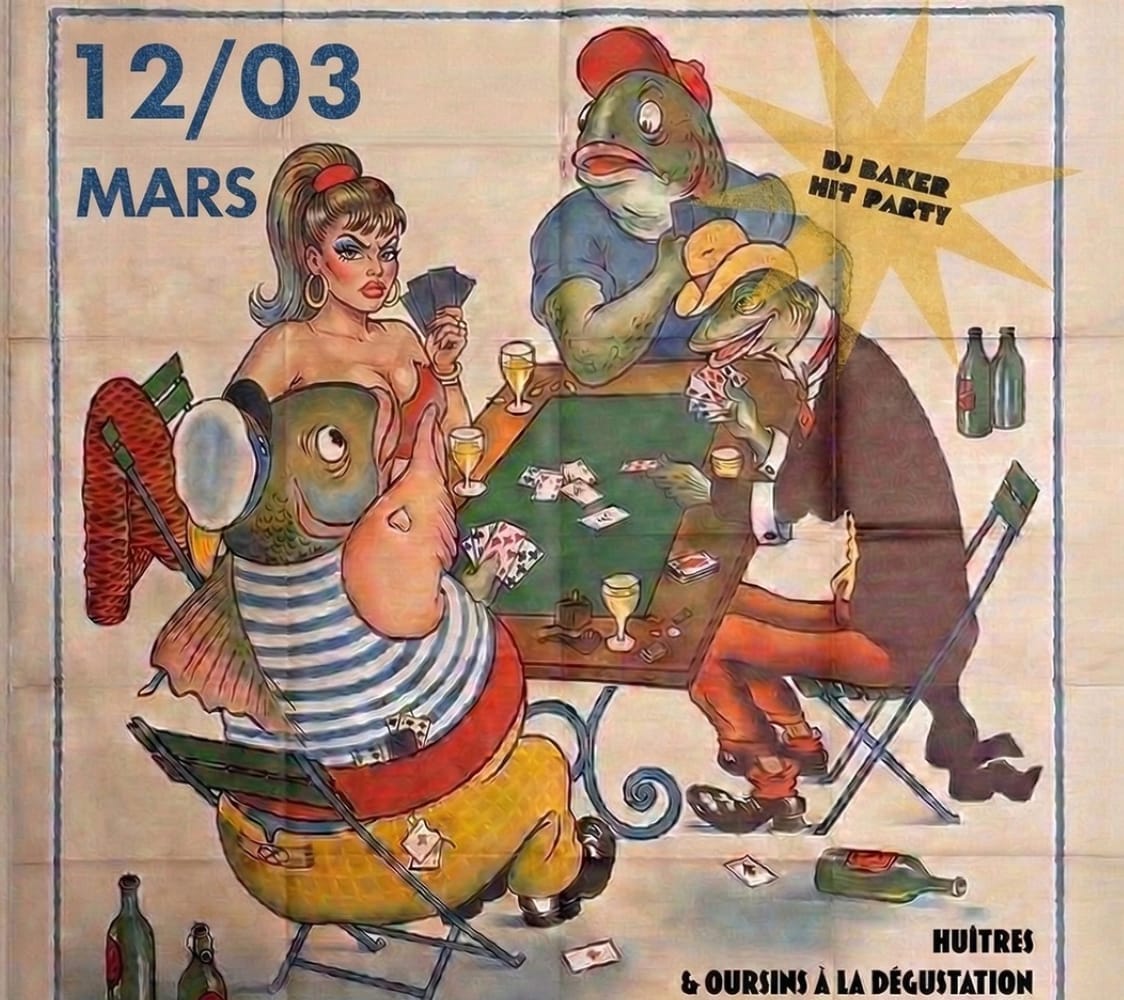 Baker Party X Le Muge Night Cover