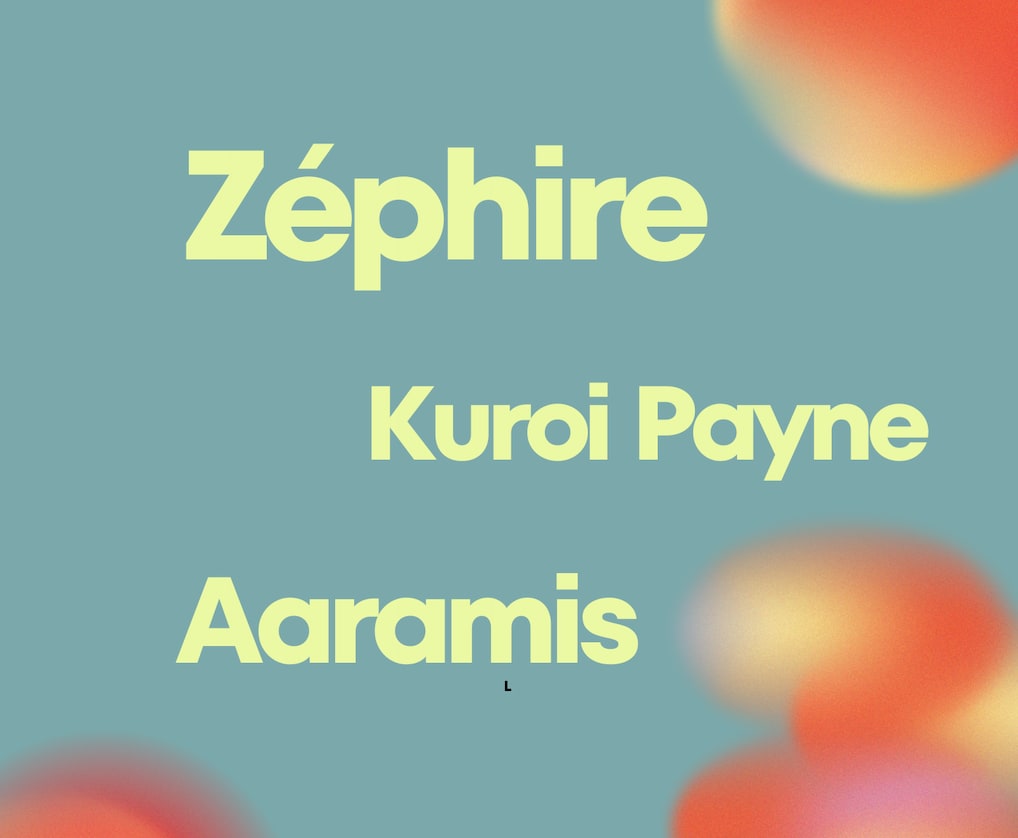Zéphire X Kuroi Payne X Aaramis Cover