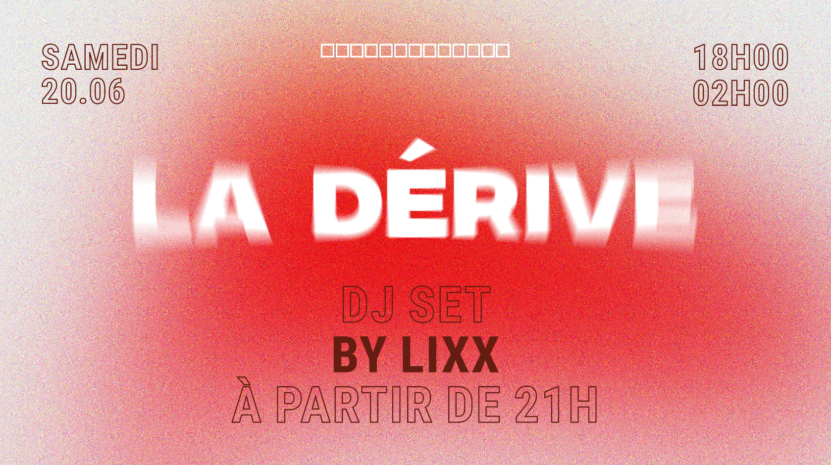 La Dérive Cover