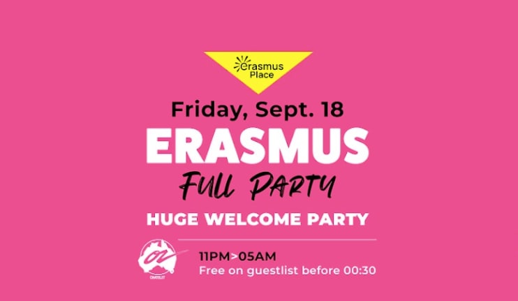 Erasmus Full Party Cover