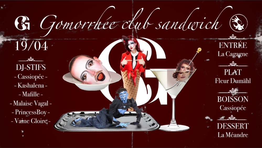 La Gomorrhee X Cour Des Miracles - Club Sandwich Cover