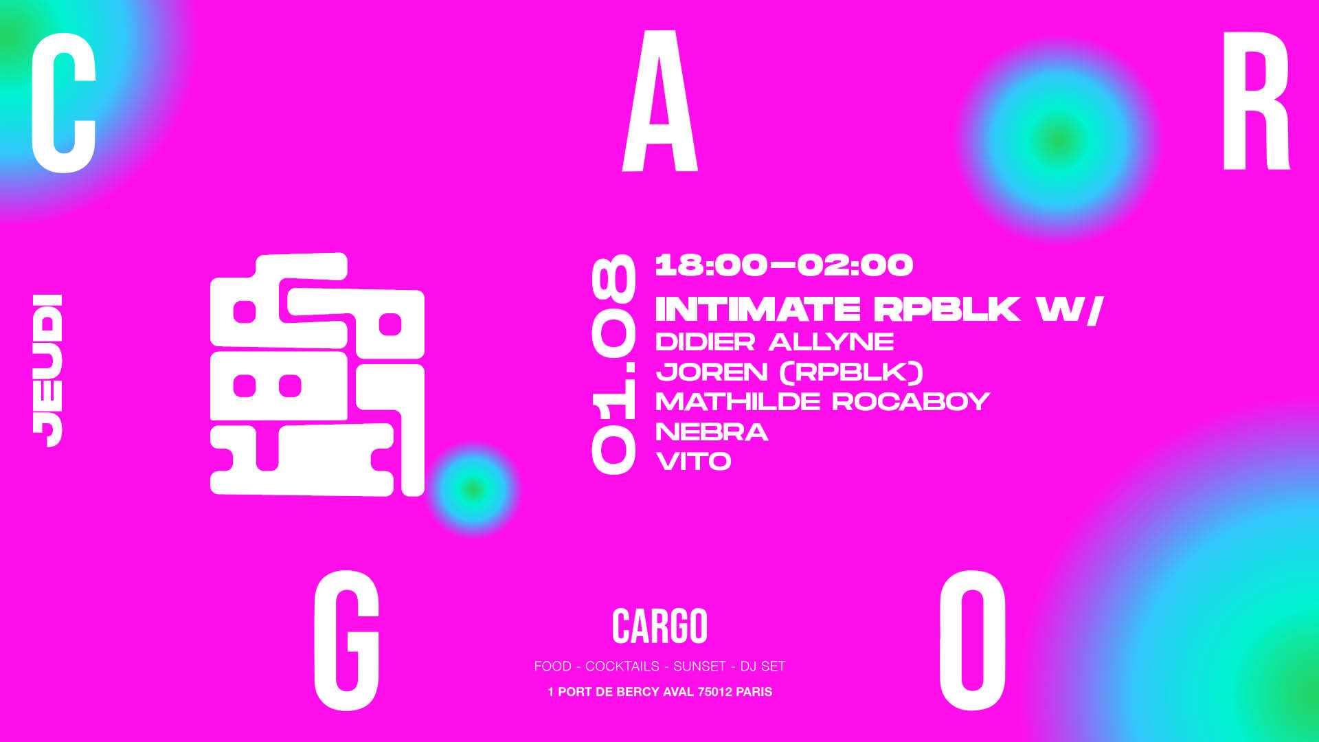 Cargo X Intimate Rpblk W/ Cover