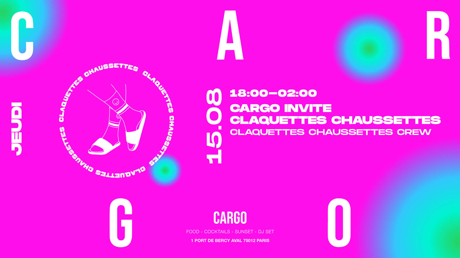Cargo X Claquettes Chaussettes Cover