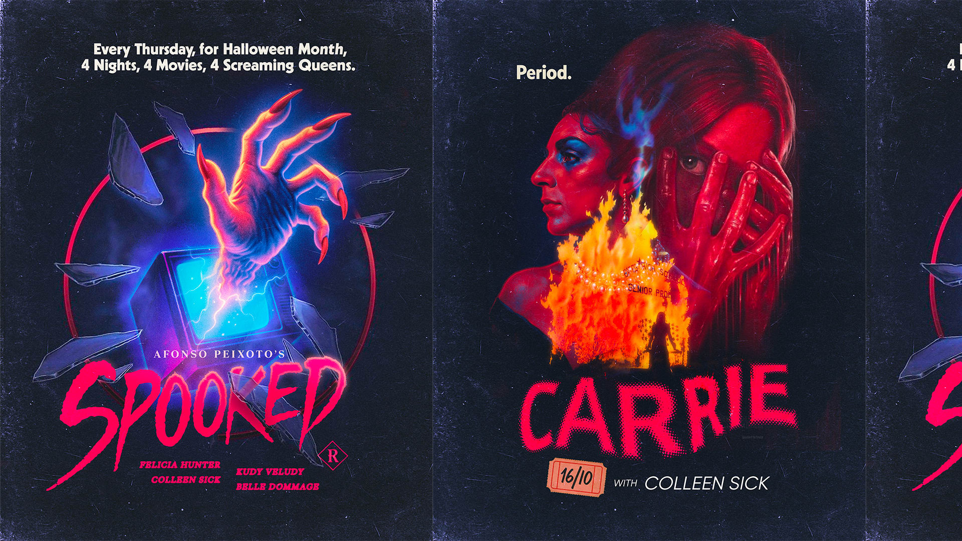 Afonso Peixoto's Spooked #2 - Carrie With Colleen Sick Cover
