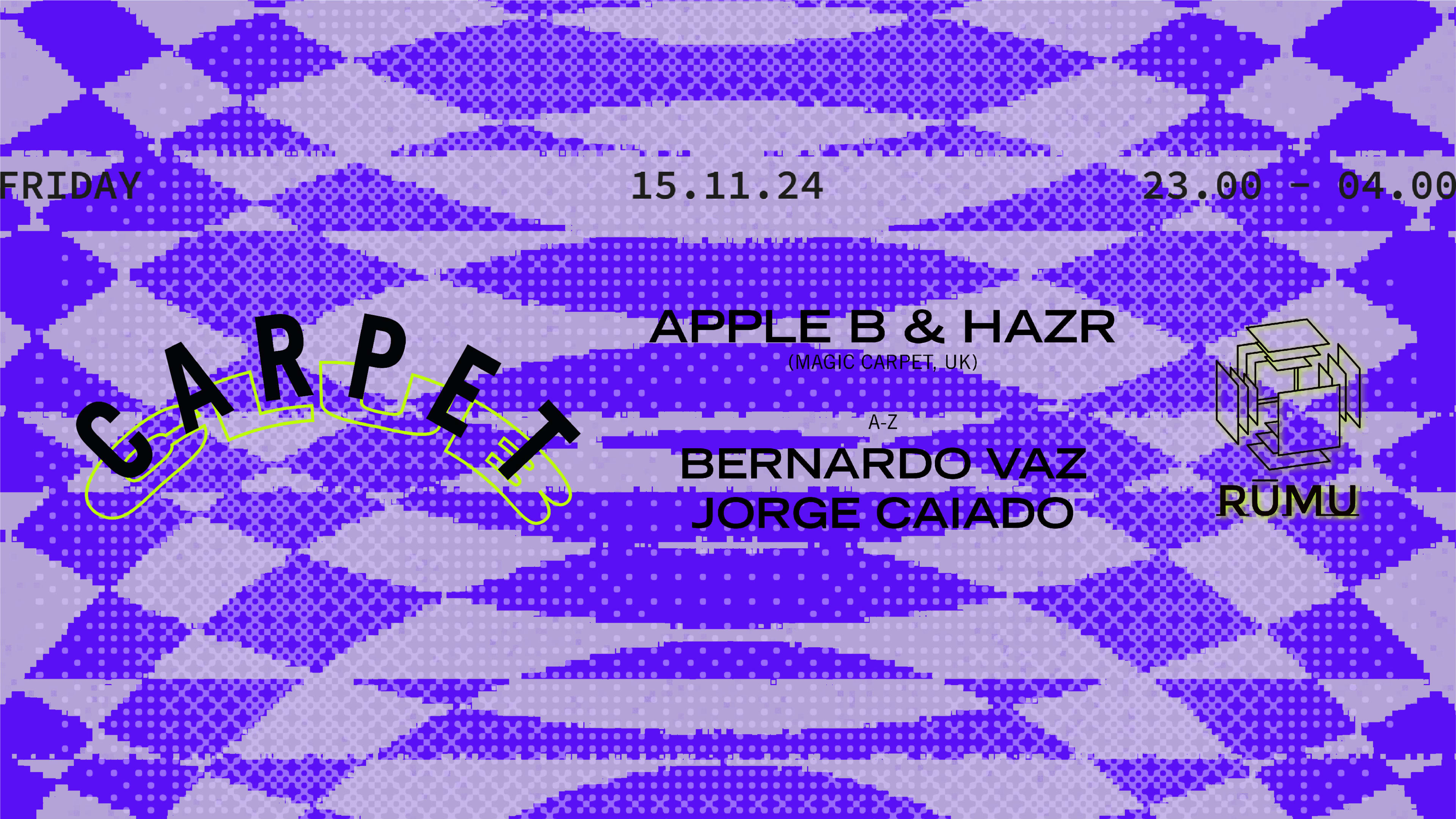 Carpet Club W/ Apple B & Hazr (Uk) Cover
