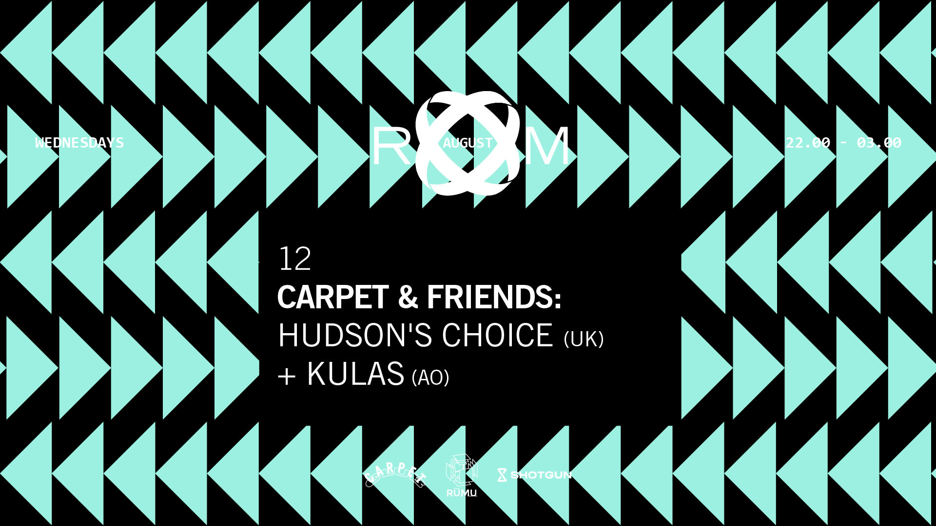 Room: Carpet & Friends: Hudson's Choice (Uk) + Kulas (Ao) Cover