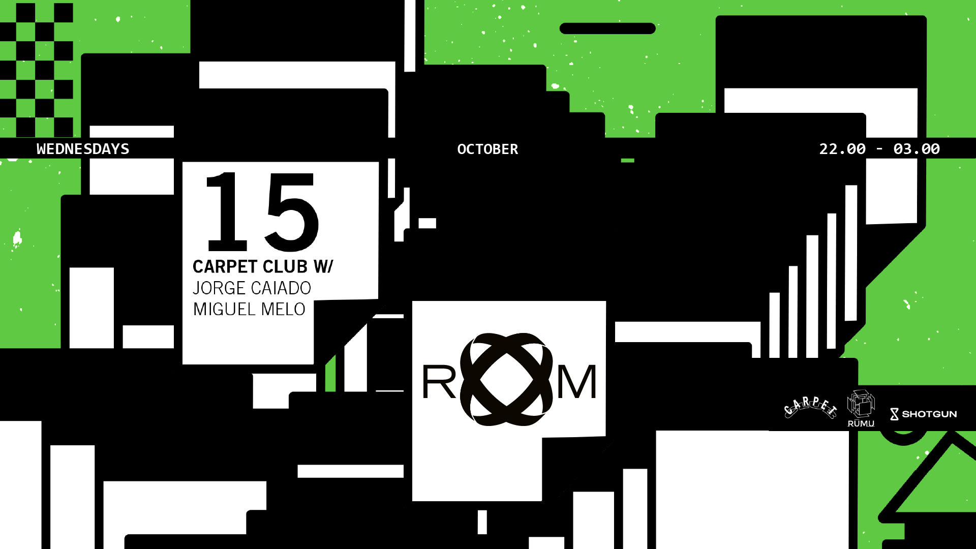 Room: Carpet Club W/ Jorge Caiado, Miguel Melo Cover