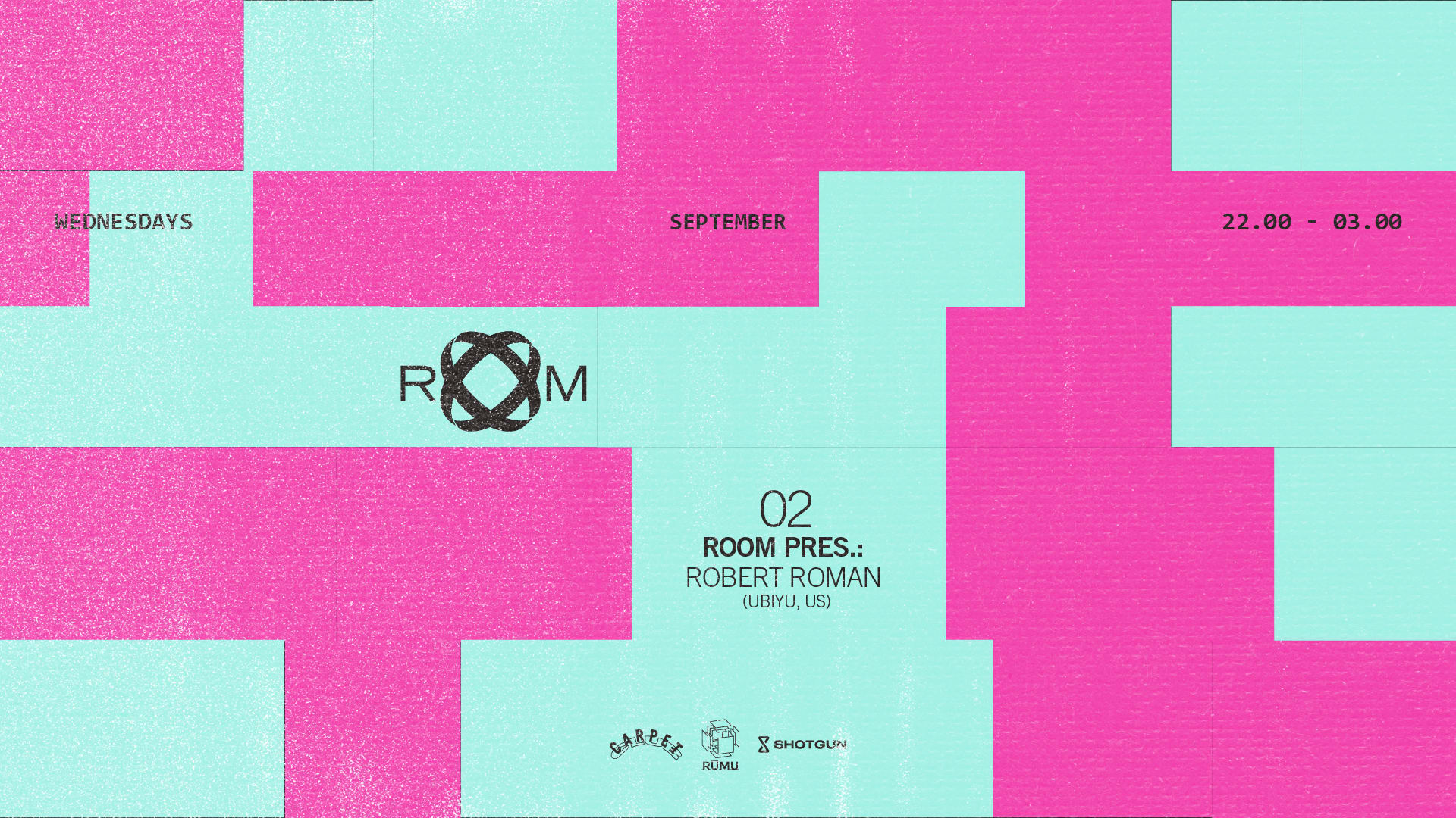 Room Pres.: Robert Roman (Ubiyu, Us) Cover