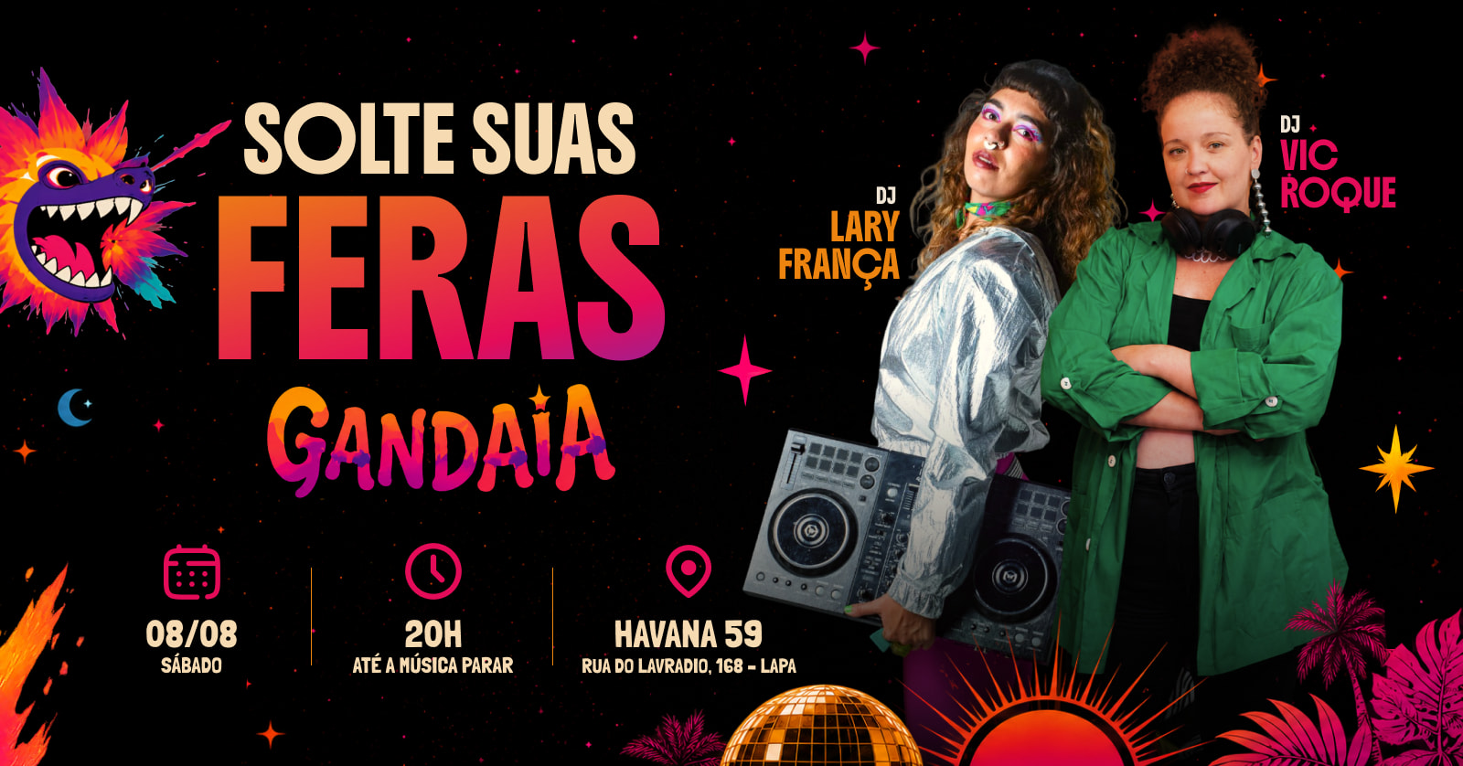 Gandaia - Solte Suas Feras Cover