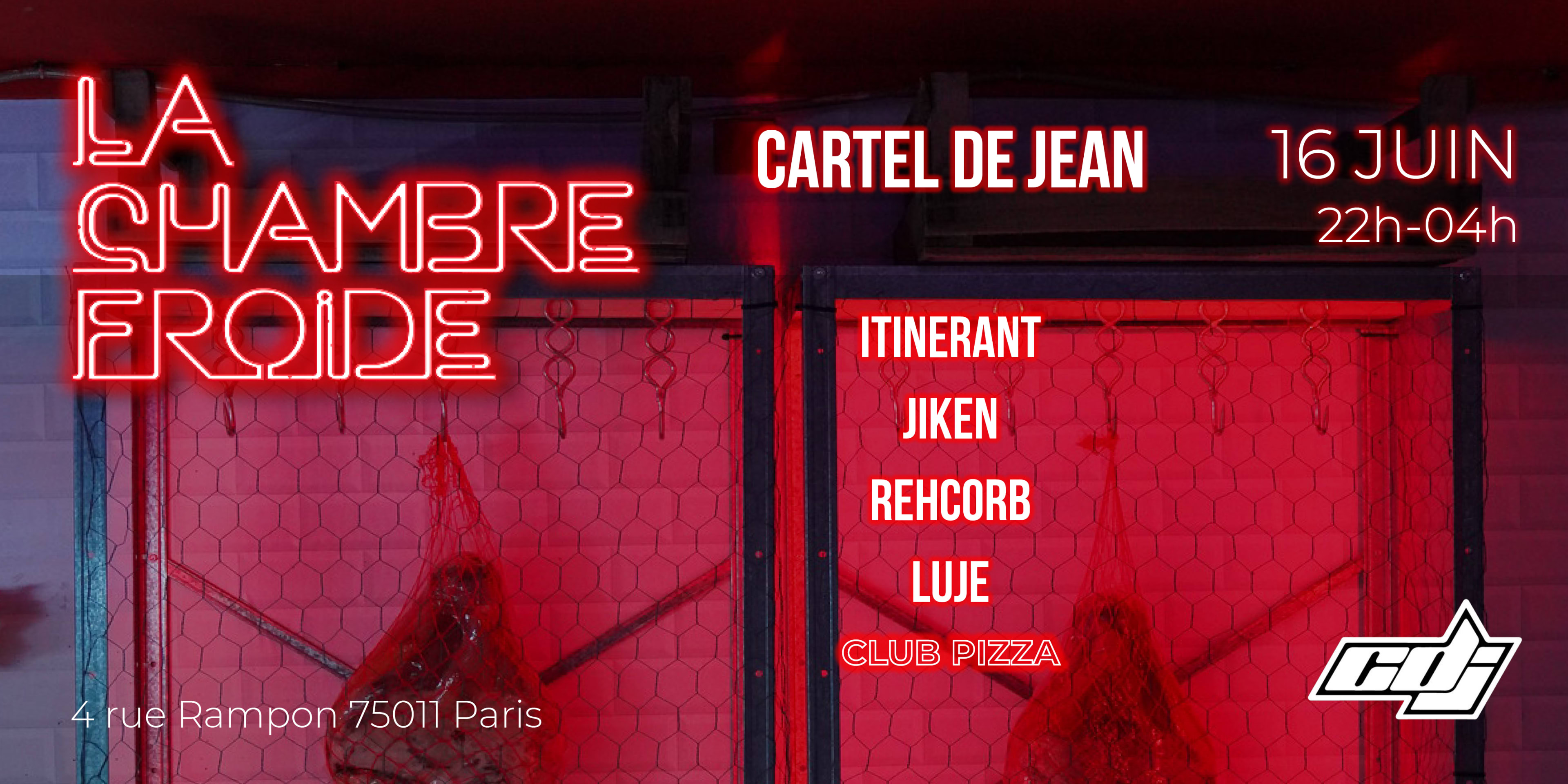 La Chambre Froide W/ Le Cartel De Jean Cover