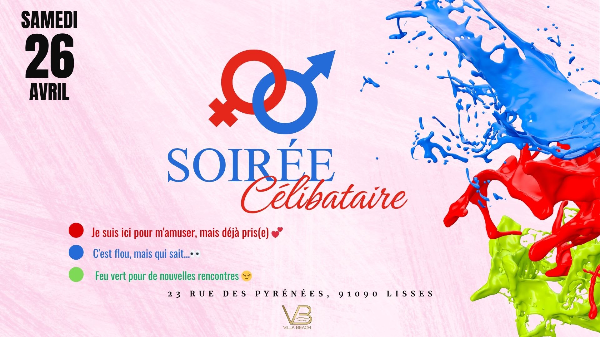 Soirée Célibataire À La Villa Beach ! Cover