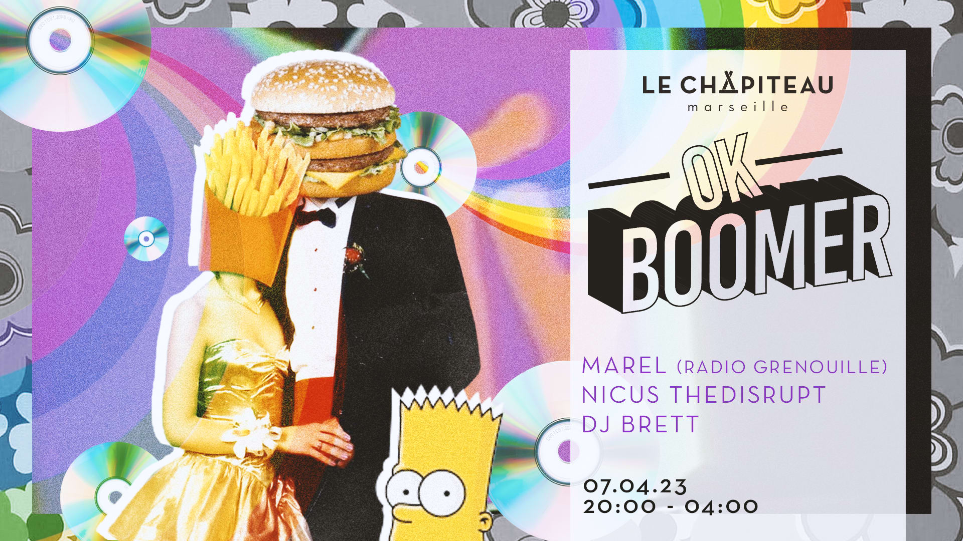 Ok Boomer | 70s & 80s - W/ Dj Brett & Guests Cover