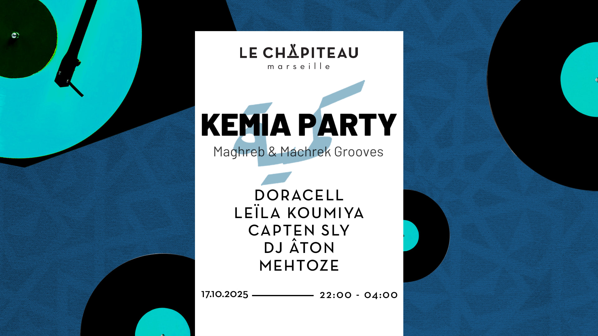Kémia Party W/ Koumiya, Doracell, Undergroon, ... Cover