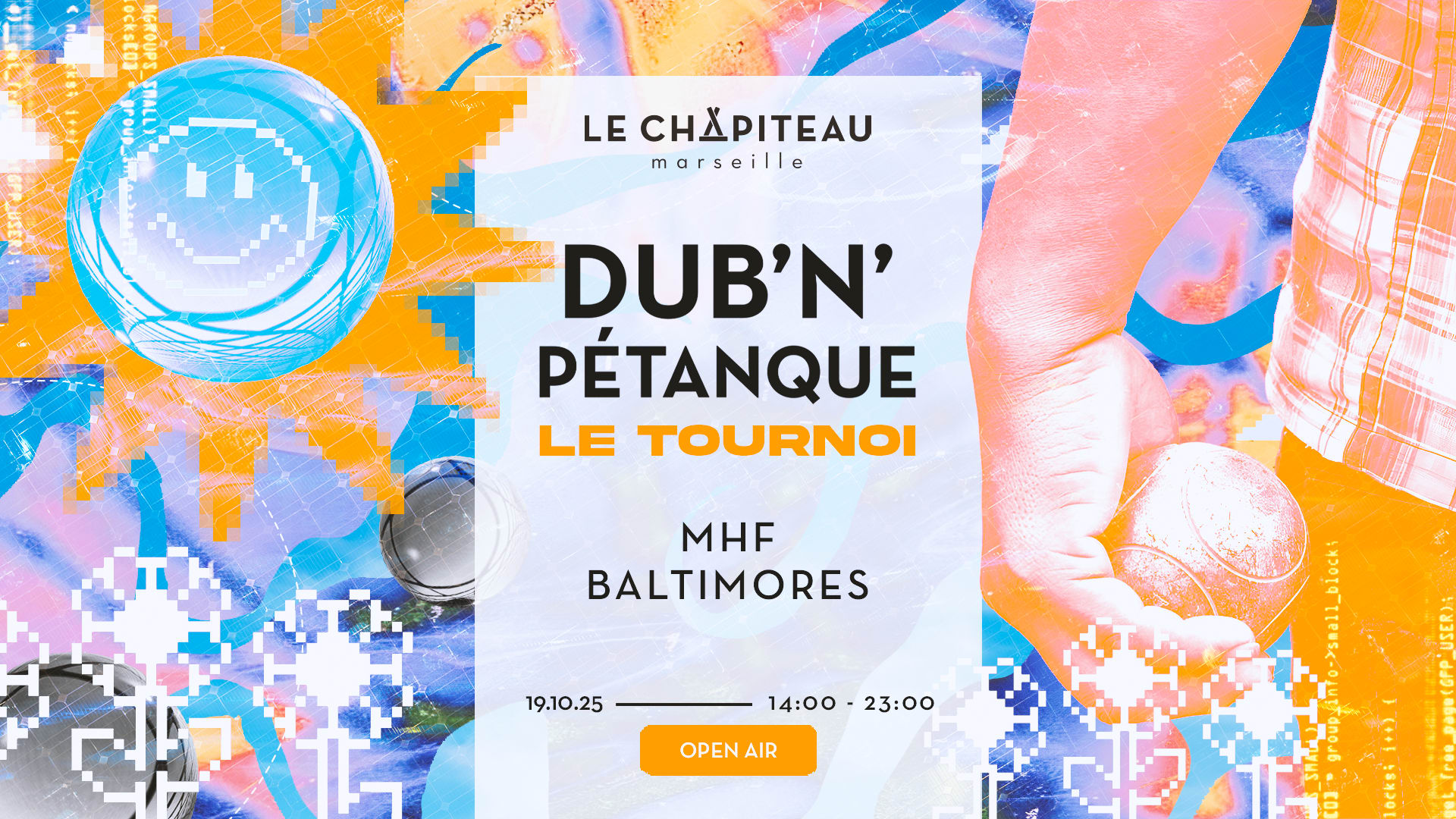 Tournoi Dub N Petanque W/ Mhf & Baltimores Cover
