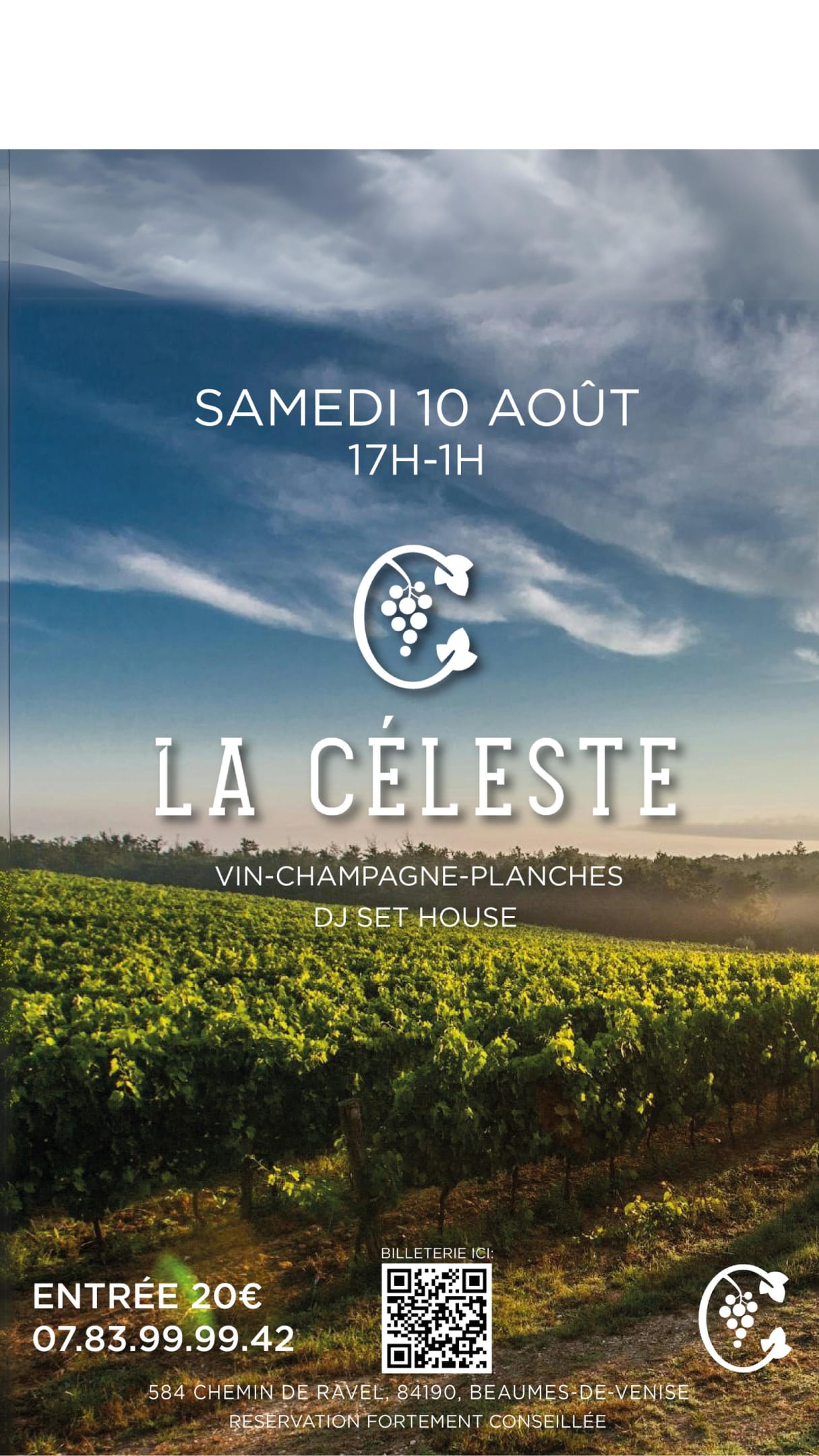 La Céleste 24 Août Cover