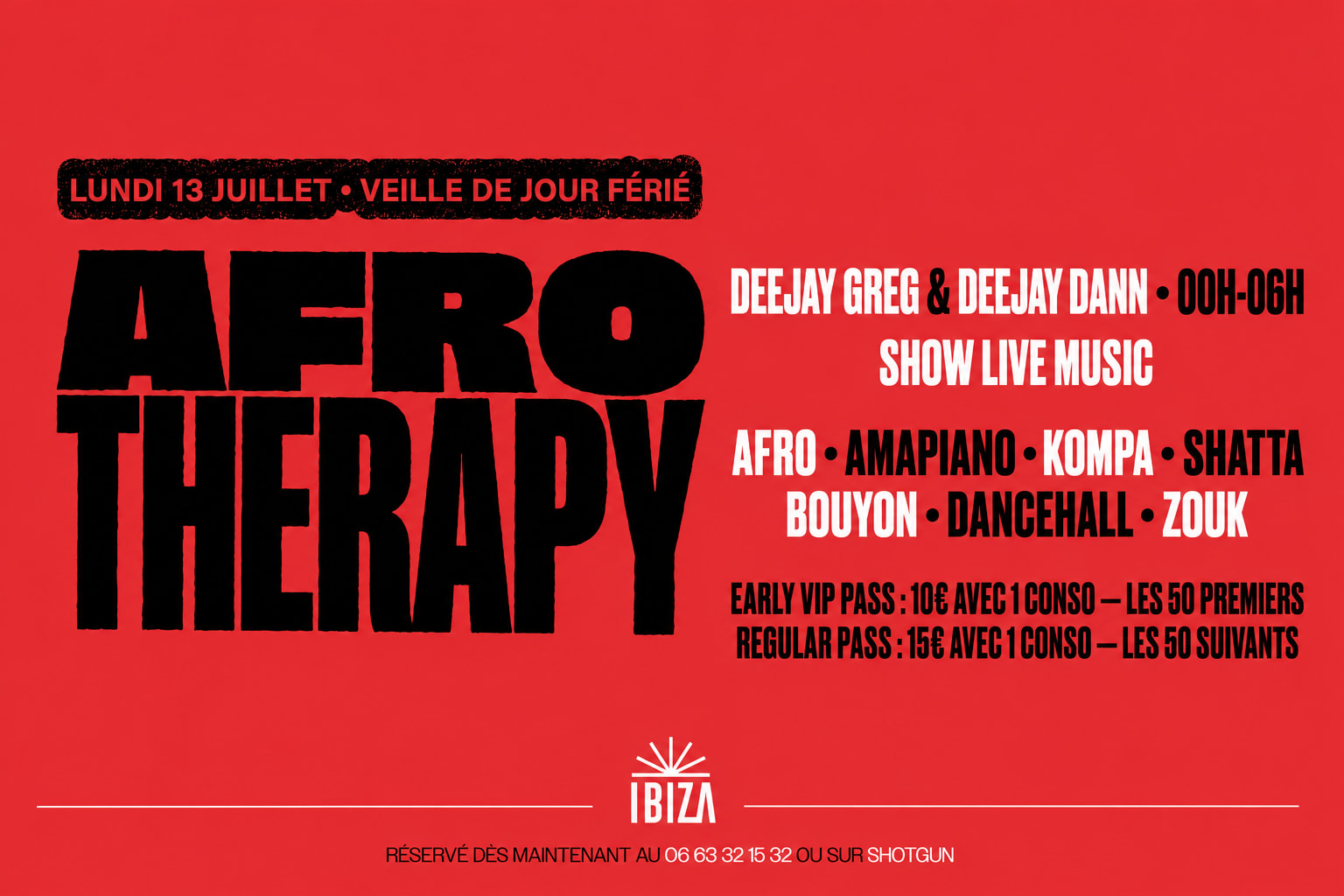 Afro Therapy I Veille De Jour Férié Cover