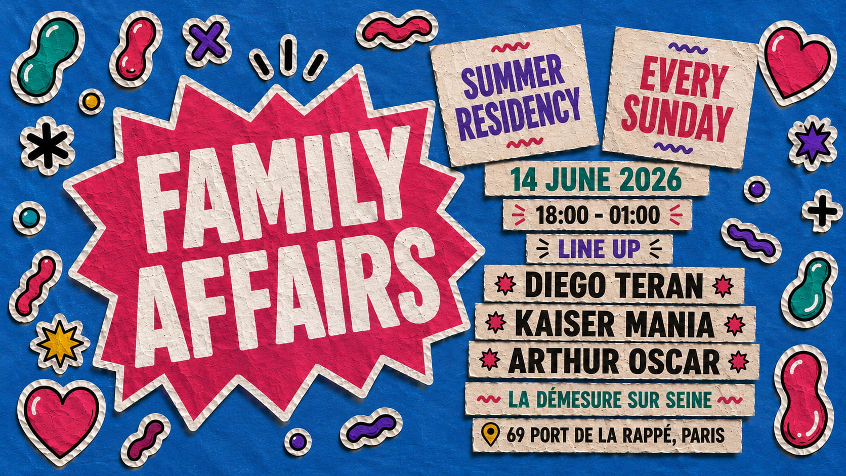 Family Affairs Summer Residency #002 Cover