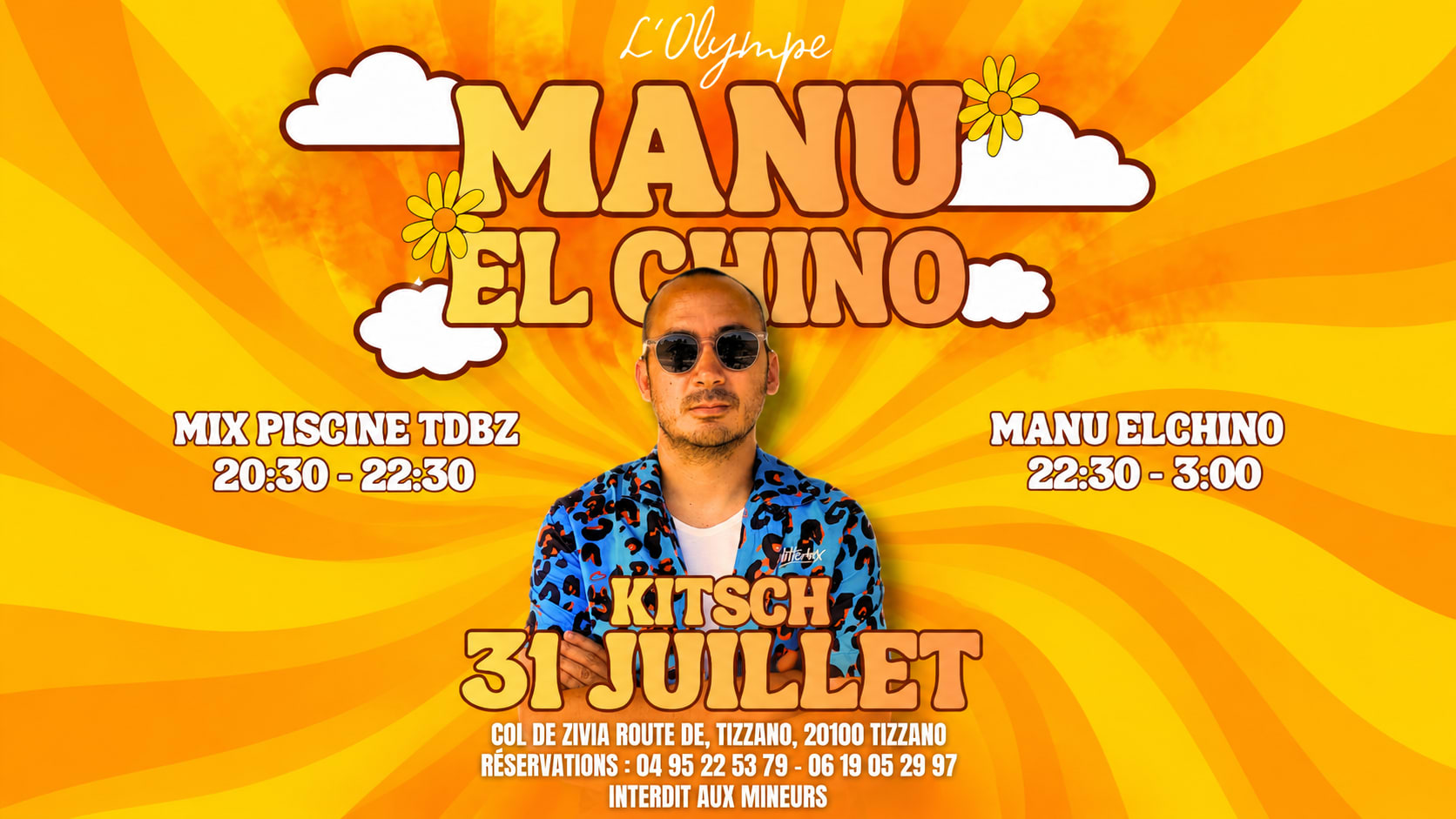 Manu El Chino Kitsch 31 Juillet Cover