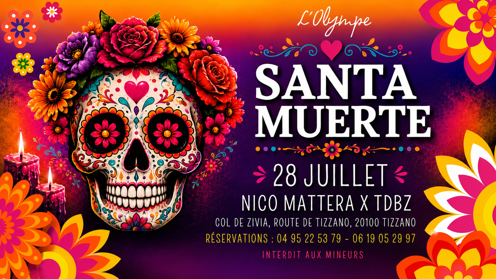 Santa Muerte 28 Juillet Cover