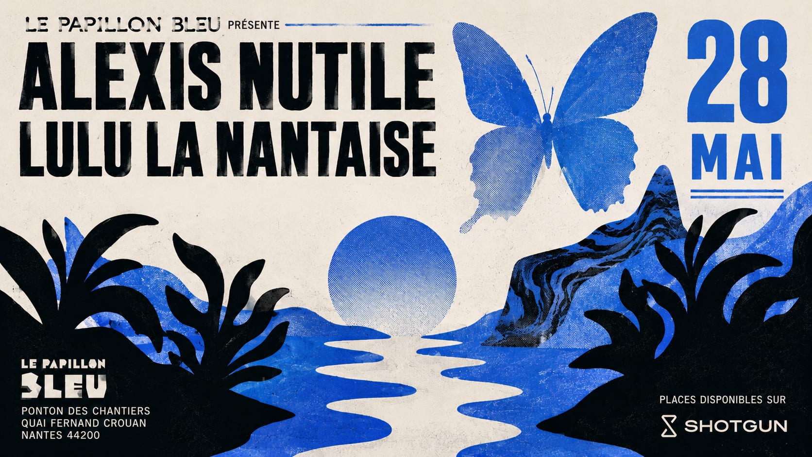 Alexis Nutile Et Lulu La Nantaise Au Papillon Bleu Cover