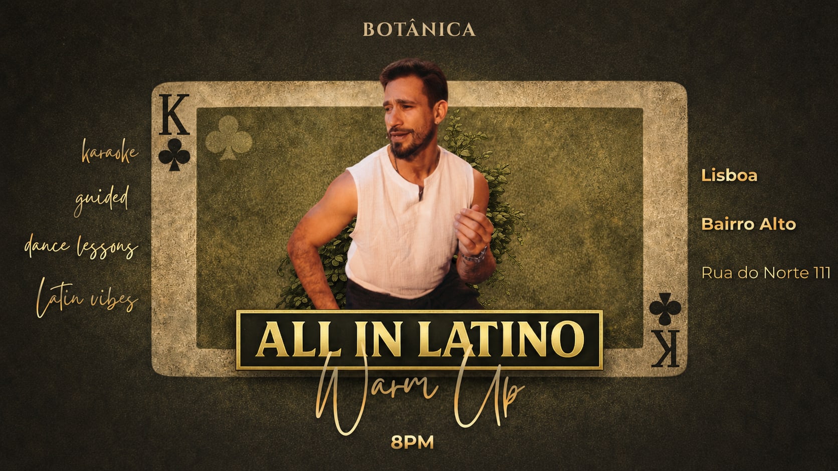 Warm Up - All In Latino (Pre-Main Event) Cover
