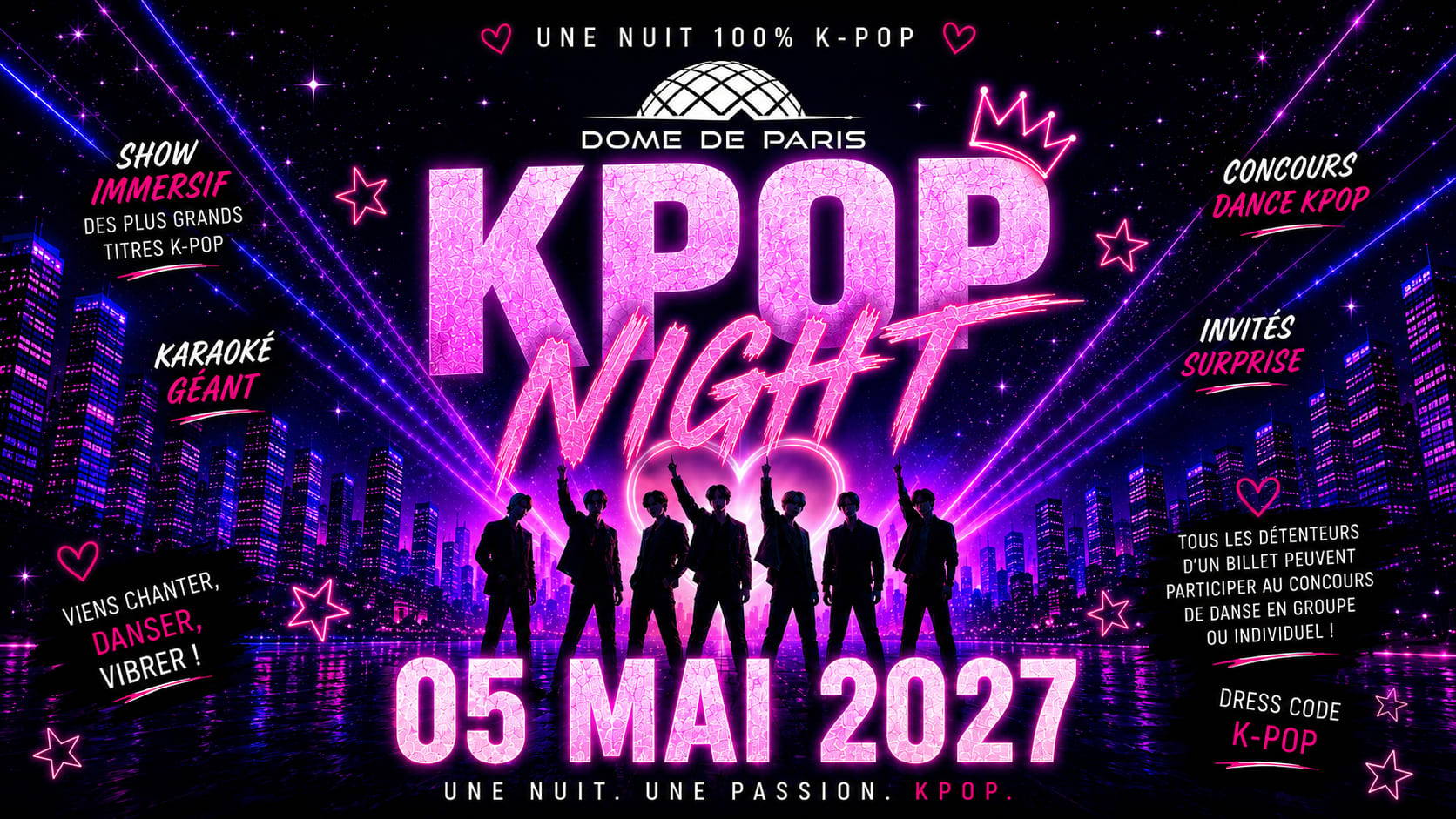 Kpop Night Cover