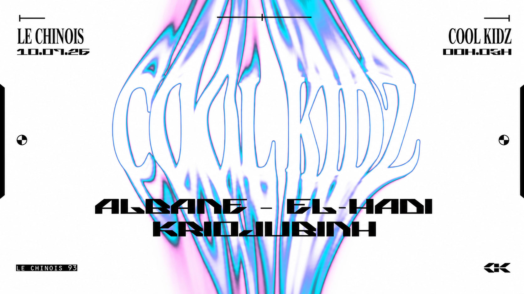 Cool Kidz @ Le Chinois Cover