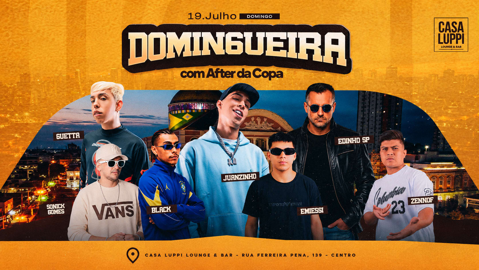 Domingueira - 19/07 Cover