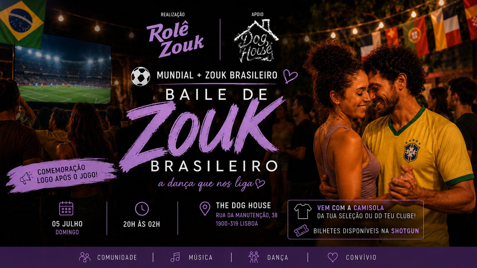 Baile De Zouk Br | Mundial Cover