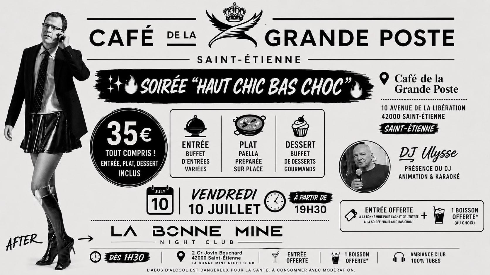 Soirée Haut Chic Bas Choc Cover