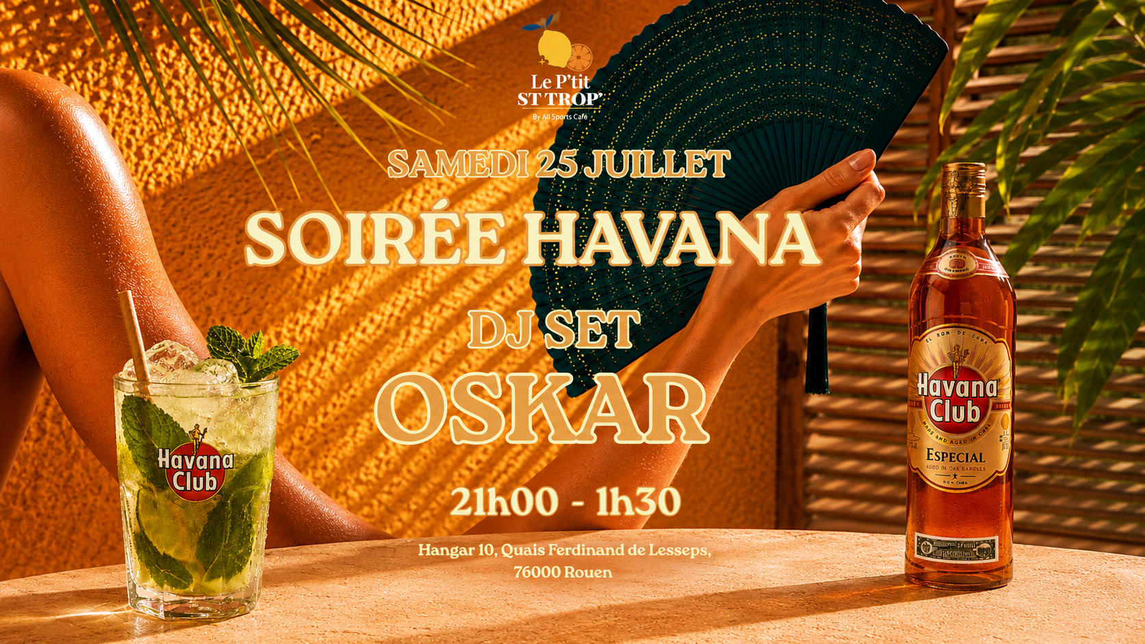 Le P'tit St Trop 25/07 : Oskar Cover