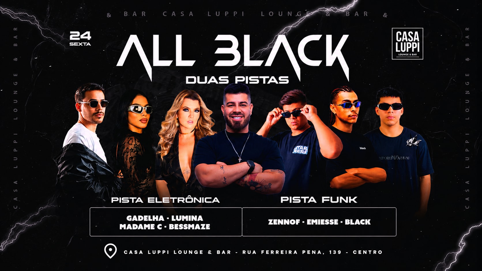 Sexta - All Black - 24/07 Cover