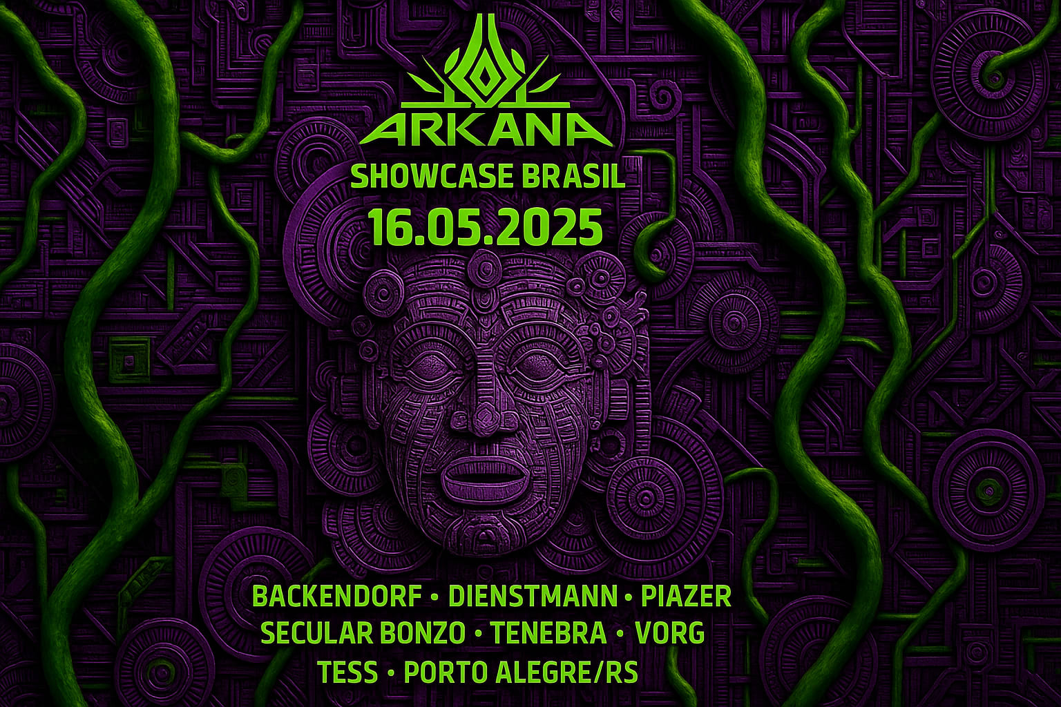Arkana Tour Brasil - Ed. Porto Alegre Cover