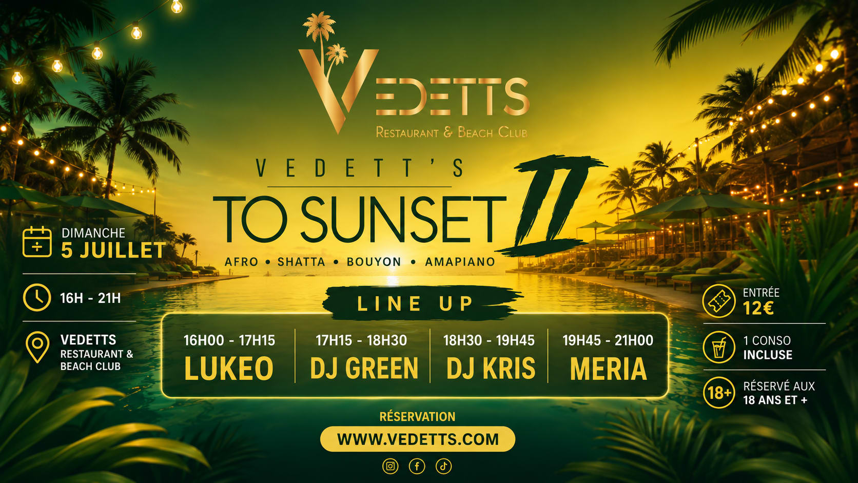Vedetts To Sunset II - Afro Shatta Bouyon -  Edition 1 Cover