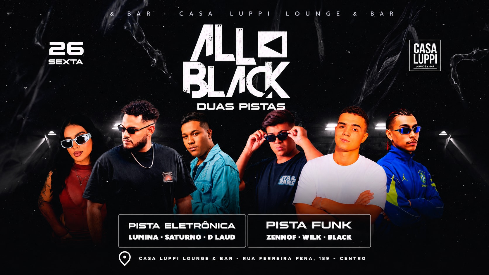 All Black - Sexta - 26/06 Cover