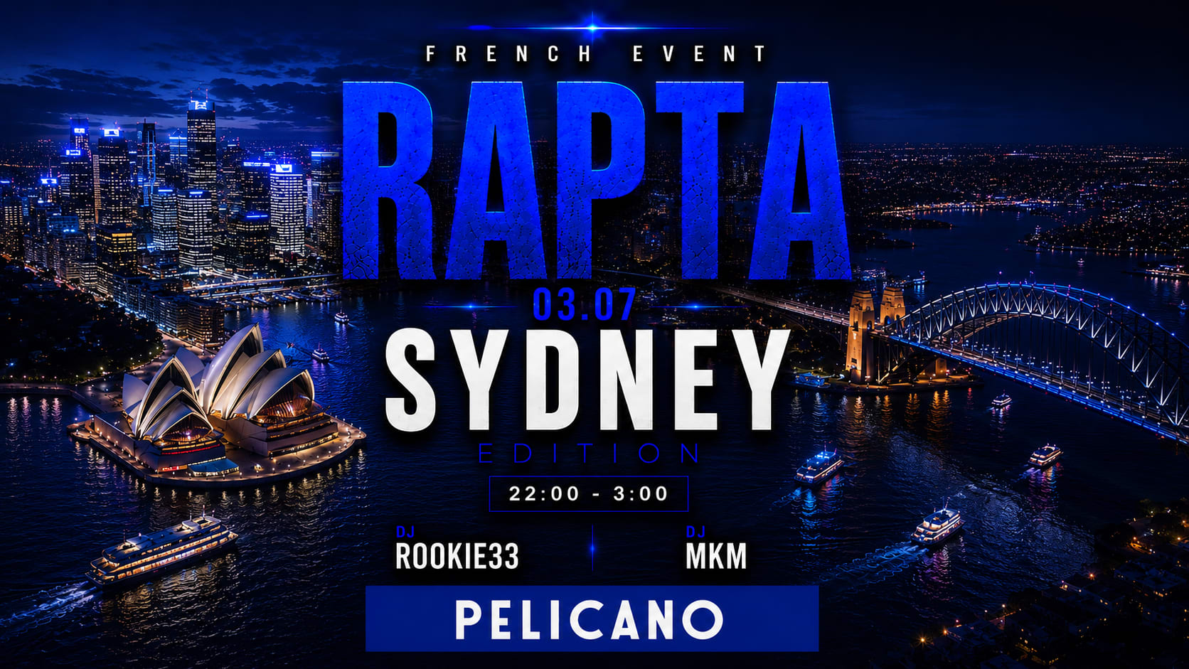 French Party Sydney - Rapta 03.07 Cover