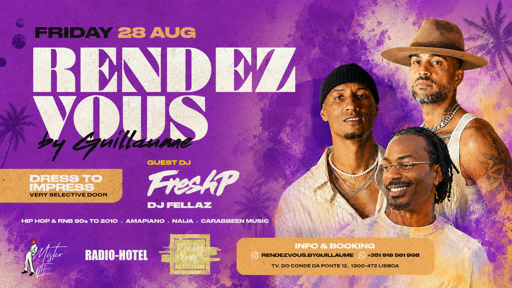 Rendez-Vous By Guillaume Radio Hotel 28 August 2026 Cover